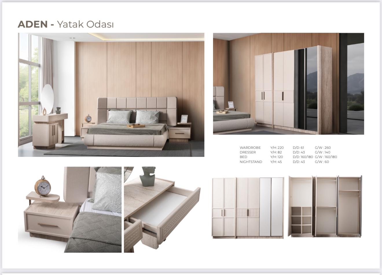 ADEN YATAK ODASI TAKIMI